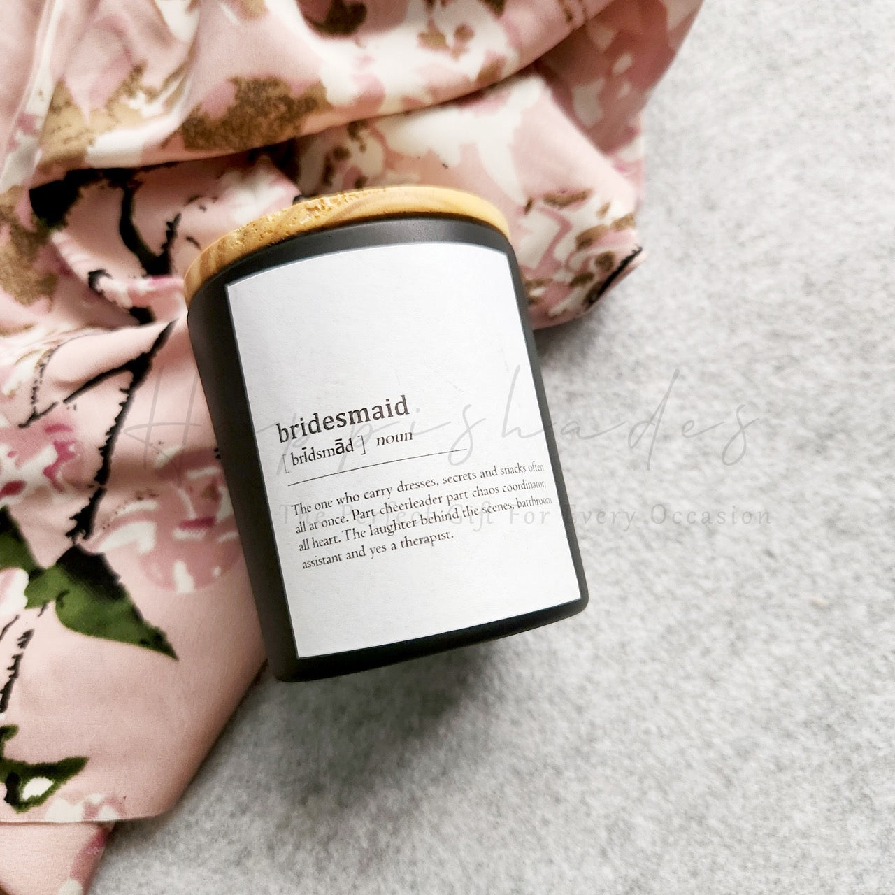 Happishades Scented Sentient Candles for Gifting | Expressive Candle | Pure Soy Wax | 100 Grams | Dual Wicked with Aesthetic Air Tight Wooden Lid
