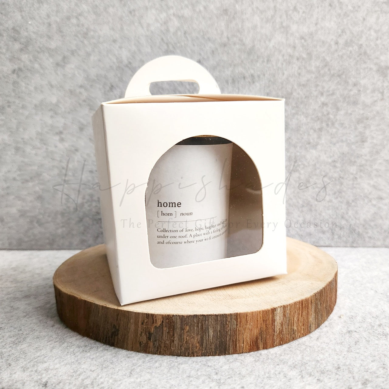 Happishades Scented Sentient Candles for Gifting | Expressive Candle | Pure Soy Wax | 100 Grams | Dual Wicked with Aesthetic Air Tight Wooden Lid