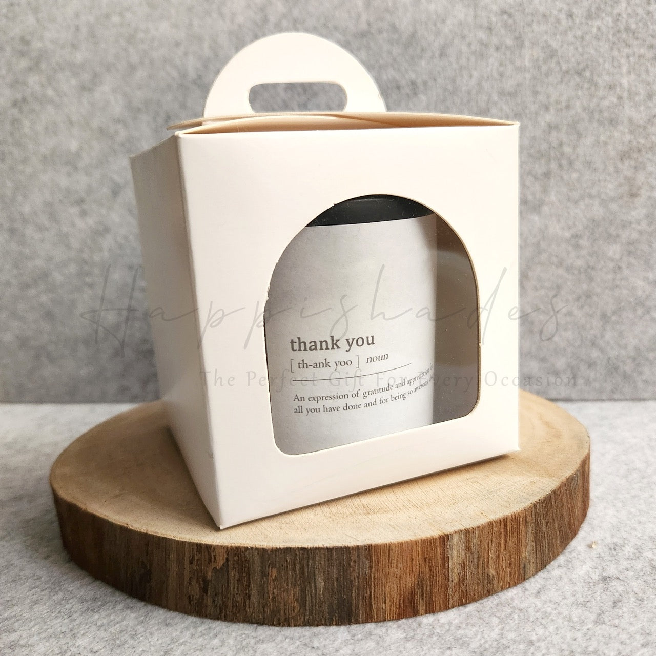 Happishades Scented Sentient Candles for Gifting | Expressive Candle | Pure Soy Wax | 100 Grams | Dual Wicked with Aesthetic Air Tight Wooden Lid