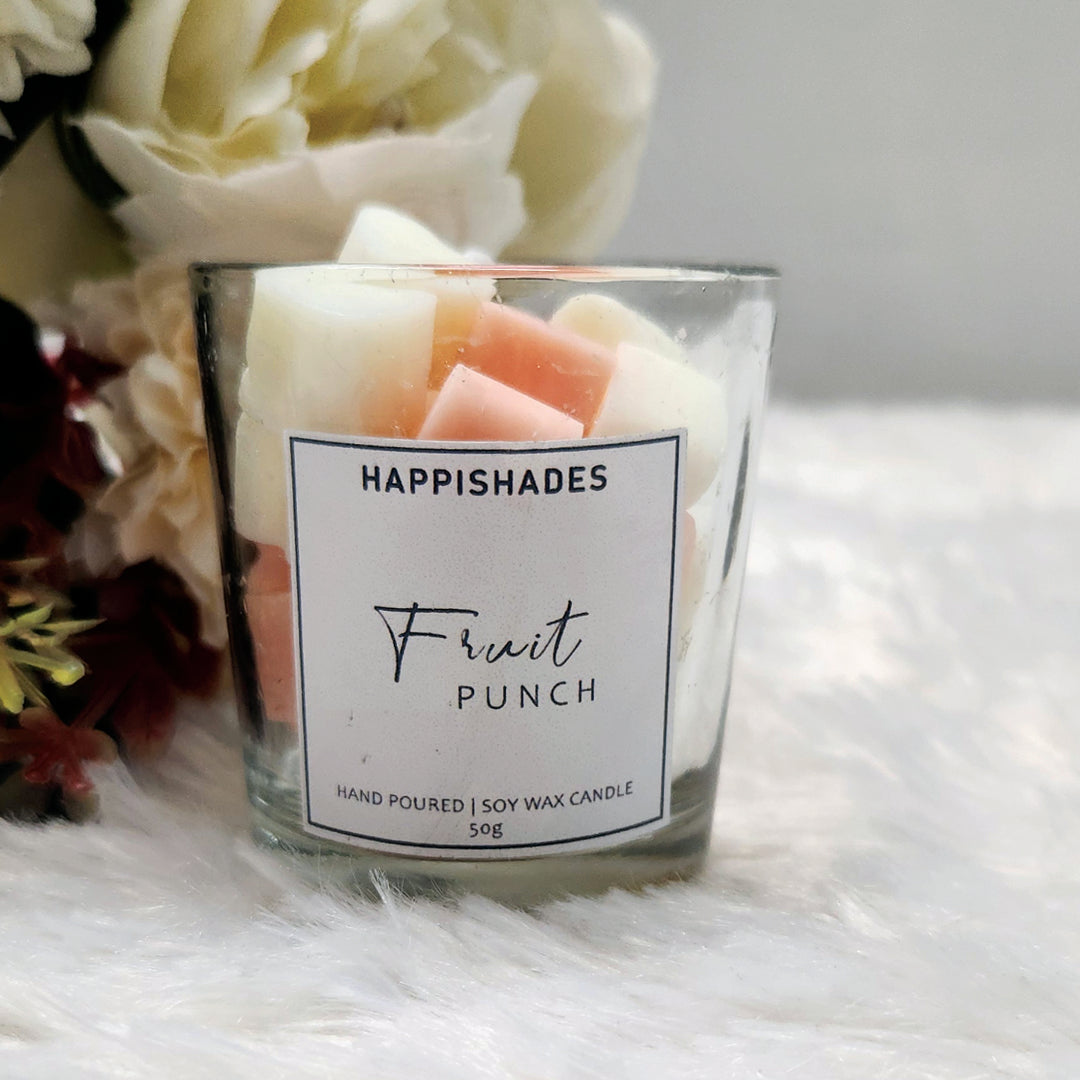 Happishades Full Hearts Votive Scented Candles | 50 Grams Each | Pure Soy Wax Candle