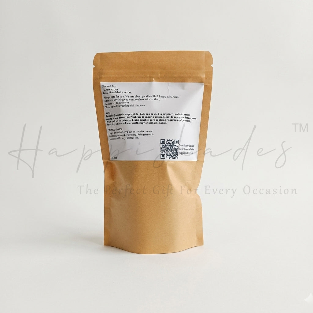 Happishades Dried Lavender Buds | 50gms | 100% Natural