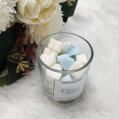 Happishades Full Hearts Votive Scented Candles | 50 Grams Each | Pure Soy Wax Candle