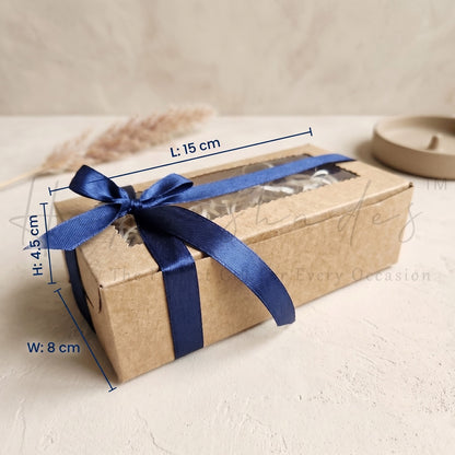 Happishades Peony Scented Candles Set of 2 in Kraft Gift Box