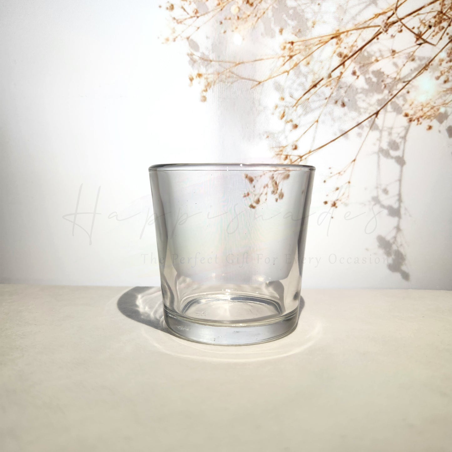 Clear Shot Glass Transparent Jar - 60ml | For Candle Making