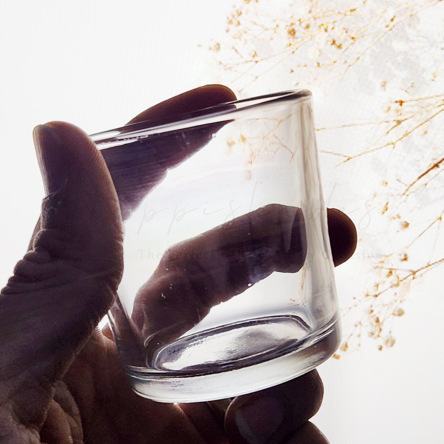 Clear Shot Glass Transparent Jar - 60ml | For Candle Making