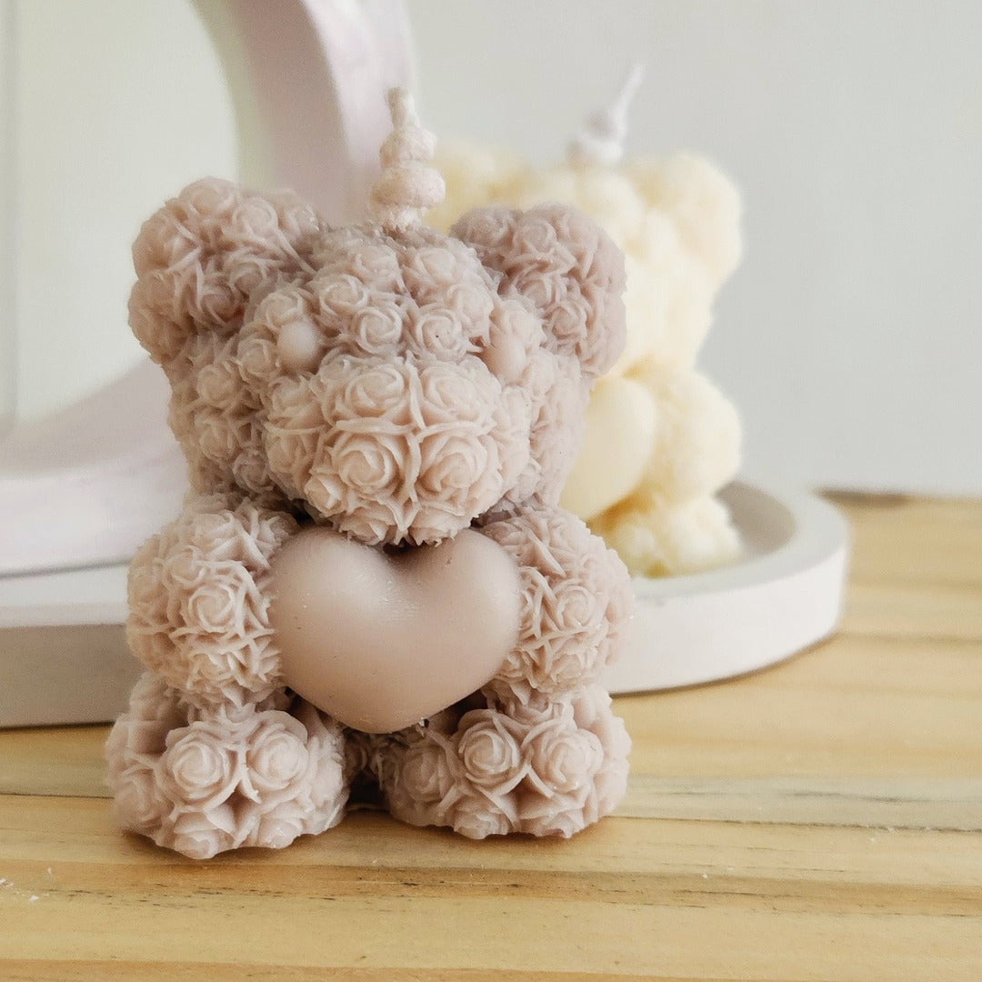 Cute Decorative Teddy Bear Scented Candle