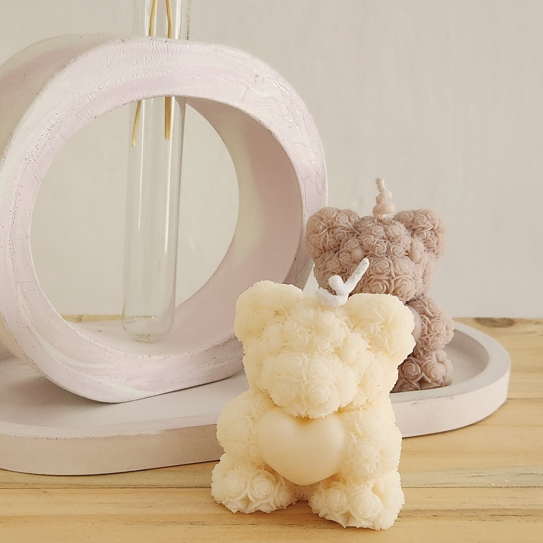 Cute Decorative Teddy Bear Scented Candle