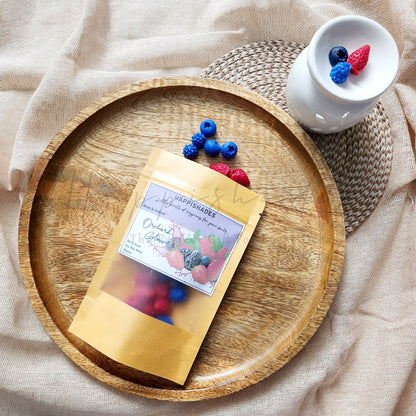 Happishades Premium Scented Wax Melts - 50 Grams | Natural Soy Wax, Vegan, Essential Oil Infused | 100-150 Hrs Scent Time | Safe, Smoke-Free, Easy to Use