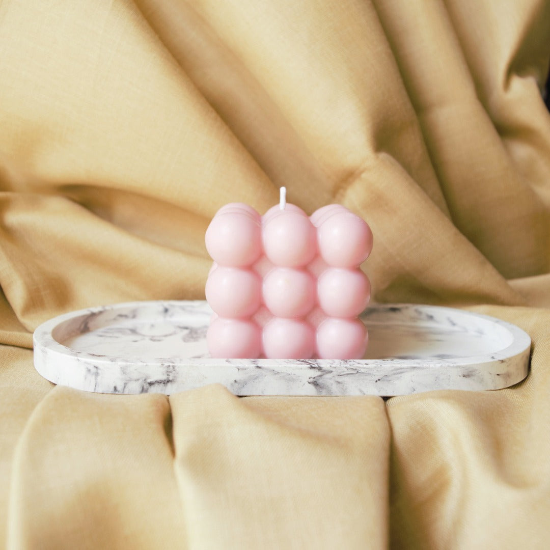 Premium Bubble Cherry Blossom Scented Candle for Aromatherapy and Home decor