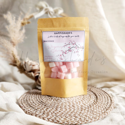 Happishades Premium Scented Wax Melts - 50 Grams | Natural Soy Wax, Vegan, Essential Oil Infused | 100-150 Hrs Scent Time | Safe, Smoke-Free, Easy to Use
