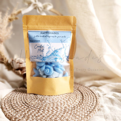 Happishades Premium Scented Wax Melts - 50 Grams | Natural Soy Wax, Vegan, Essential Oil Infused | 100-150 Hrs Scent Time | Safe, Smoke-Free, Easy to Use