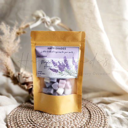 Happishades Premium Scented Wax Melts - 50 Grams | Natural Soy Wax, Vegan, Essential Oil Infused | 100-150 Hrs Scent Time | Safe, Smoke-Free, Easy to Use